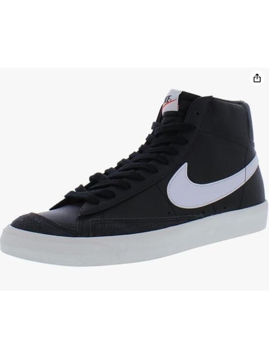 Nike Men\'s Basketball Shoe, Black White Sail Team, US  9 main image 5